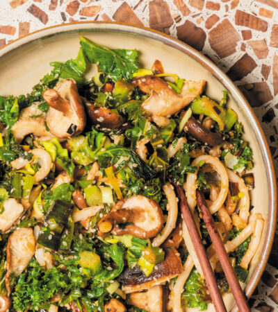 Seaweed & Shiitake Mushroom Stir-Fry