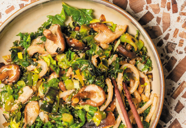 Seaweed & Shiitake Mushroom Stir-Fry